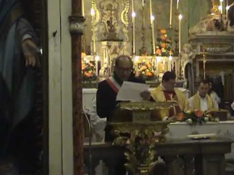 Girifalco, 21 Febbraio 2012  -  "L'AZATA" - Patto d'amore e di fedeltà verso San Rocco .mpg