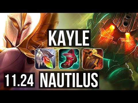 KAYLE & Ez vs NAUTILUS & Sivir (SUP) (DEFEAT) | 1/2/12, 800K mastery | NA Master | 11.24