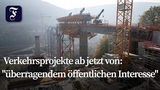 Koalition einig bei schnellerem Infrastrukturausbau