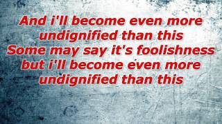 David Crowder - Undignified