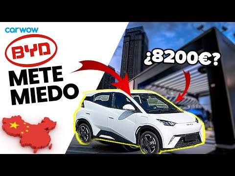 BYD DESEMBARCA en ESPAÑA y SACA UN COCHE ELÉCTRICO DE 8200€ en CHINA: Lo que hay que saber