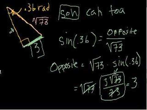 Using Trig Functions Part 2