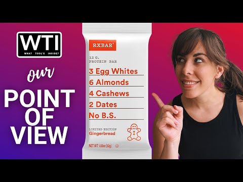 Rxbar Gingerbread Protein Bars - WTI product video review