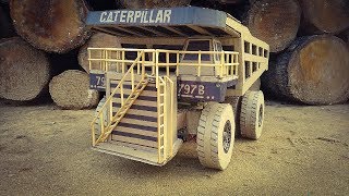 How to Make RC Dump Truck  CATERPILLAR 797b
