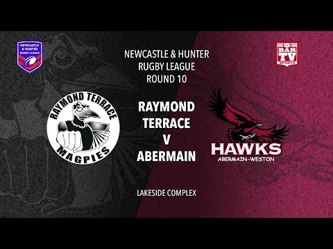 2019 Newcastle Hunter Rugby League - C Grade Round 10 - Raymond Terrace v Abermain