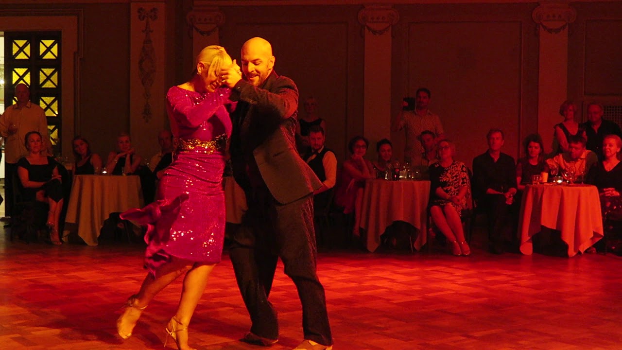 Alejandra Mantinan & Mariano Otero at  El Abrazo de Riga, VII International Tango Festival 2019 3