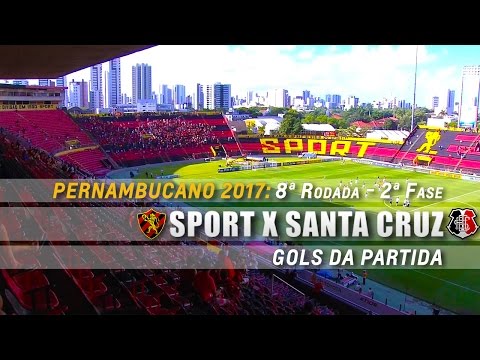 Goals from Sport 1 x 1 Santa Cruz in the 2017 Pernambuco Championship