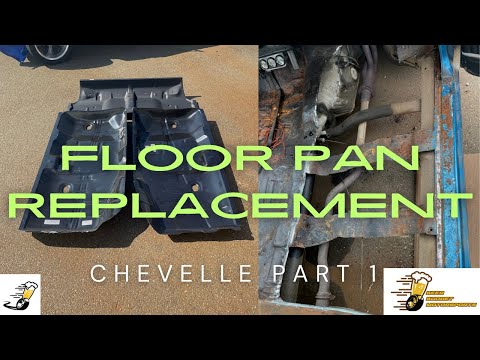 RUST SUCKS! Replacing the Chevelle floor pans. #restoration #repair #welding