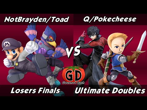 Gourmet Dash #1 - Riddles + Grape vs Toad @notbrayden6445 Grand Finals - Ultimate Doubles