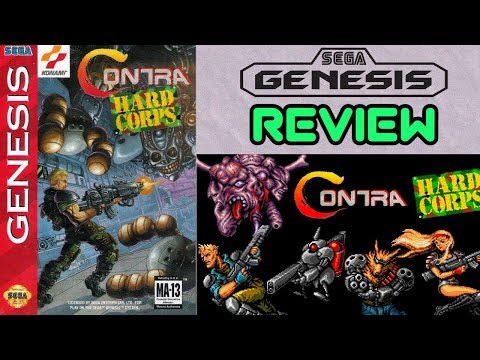 Contra Hard Corps - Genesis/Mega Drive - Review - Gameplay