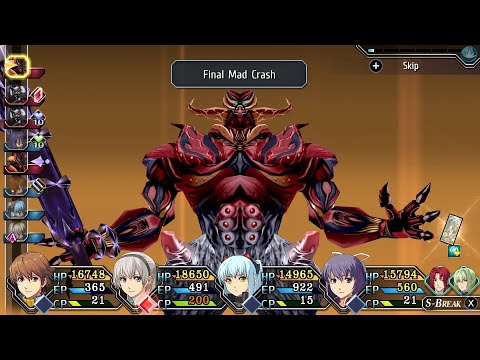 Trails to Azure Finale (129)- Domain of Vanity, Demon Wald Boss Fight
