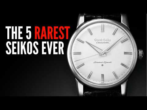 The 5 Rarest Seikos Ever Made (and How Much They Cost)