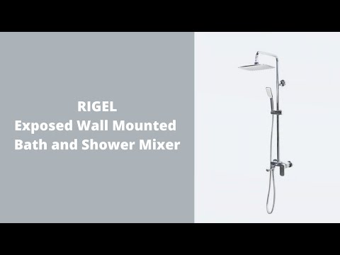 Rigel W2-R-MXT817940 - Exposed Bath and Shower Mixer