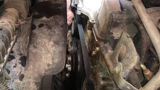 4200 serpentine belt routing and replacement