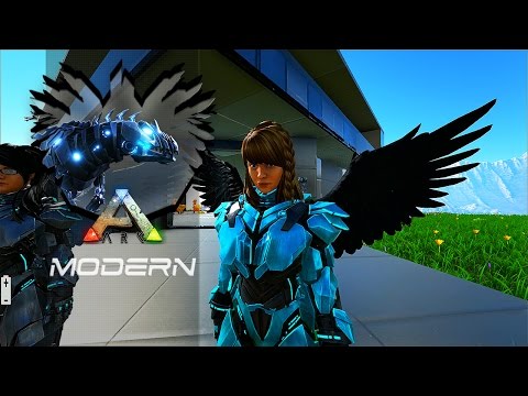 ARK Mods Volcano T3EP19 - Tek Tier Da Tiffany! JetPack Modo Invisivel e Mais!