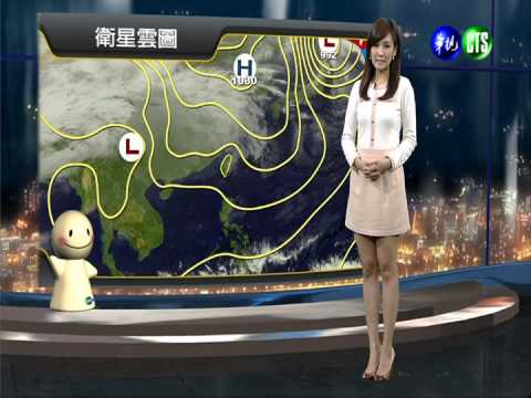 2014.02.15華視晚間氣象 邱薇而主播