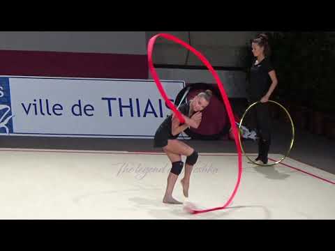 Dina AVERINA (RUS) ribbon - 2018 Thiais trainings