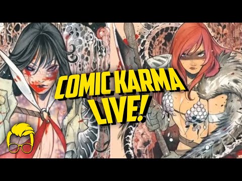 Comic Karma Livestream // Unboxing Comic Books from the Community // Ft. FireGuyRyan