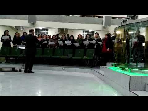 Coral Assembléia de Deus Rio Branco do Sul cantando hino Louvor Imenso