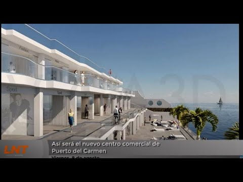 Así será el nuevo centro comercial de Puerto del Carmen