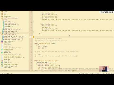 086 - Banking On Clojure - Part7 - Refactor data-access namespaces and fix the build on CircleCI