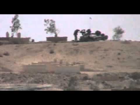 قنص أحد عناصر النظام المتمركزين في مقبرة الشهداء في دير الزور