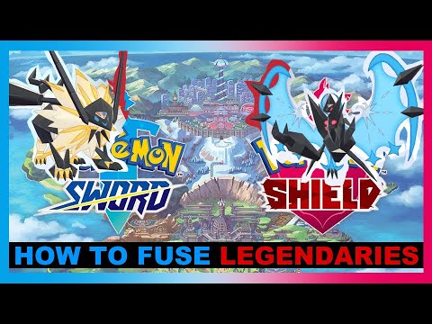 How To Fuse Lunala Solgaleo & Necrozma using N-Lunarizer and N-Solarizer in Pokemon Sword & Shield