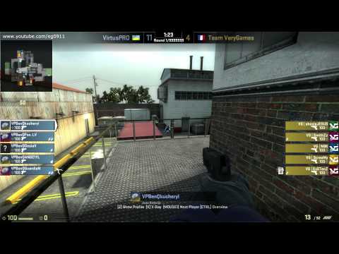 CS:GO VeryGames V Virtus.pro Cache ESEA Invite Season 14 Europe