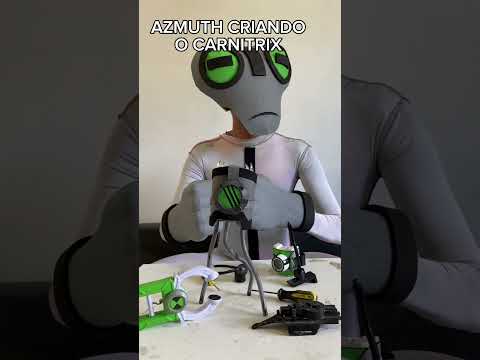 AZMUTH Creating the carnitrix #ben10 cosplay