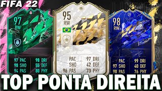 FIFA 22 | 🔥 TOP 10 MELHORES PONTA DIREITA FUT 22 *ATUALIZADO* || LINKER ||