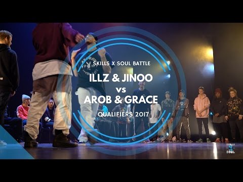 SkillsxSoul Battle | Top 4 | BBOY ILLZ & JINOO VS AROB & GRACE