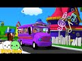Wheels On The Bus Boo Goo For Kids Nursery Rhymes Kids Songs