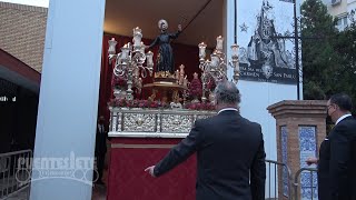 Procesión San Francisco Javier de San Pablo. Diciembre en Sevilla de 2021.