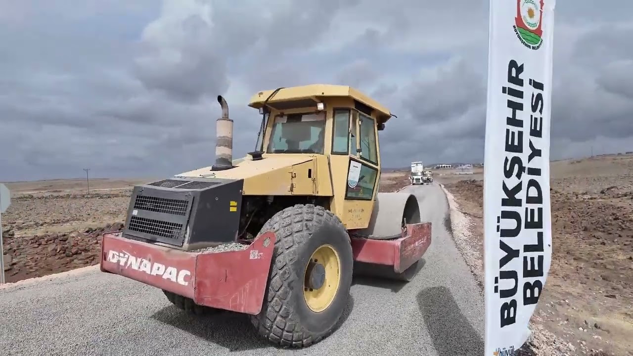 BÜYÜKŞEHİR BELEDİYESİ, VİRANŞEHİR’DE 4 KİLOMETRELİK YOLU YENİLEDİ