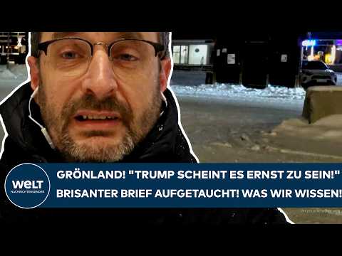 Video Thumbnail: GRÖNLAND: Paukenschlag! "Donald Trump scheint es ernst zu sein!" Brisanter Brief! Was wir wissen!