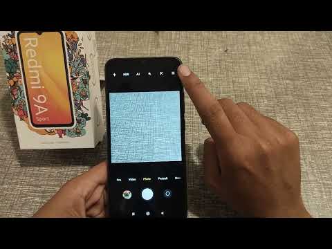 Show gridline camera setting in redmi phone