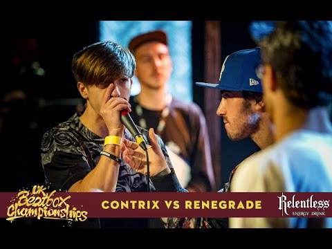 Contrix vs Renegrade - Solo Top 16 - 2016 UK Beatbox Championships