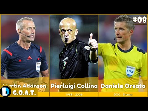 Top 24 Greatest Football (Soccer) Referees of All Time | 2023 | G.O.A.T. - EP08