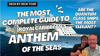 Royal Caribbean’s Anthem of the Seas - Complete Deck Tour & Room Tour of this Quantum Class Ship!