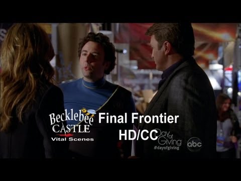Castle 5x06 "The Final Frontier" Beckett Meets Old Friend  at Sci-Fi Con (HD/CC)