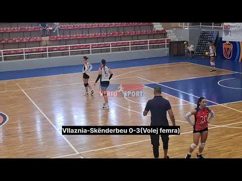 Pamje nga ndeshja, Vllaznia-Skënderbeu,volej femra, 0-3. Java e parë e Superligës-Shkodër
