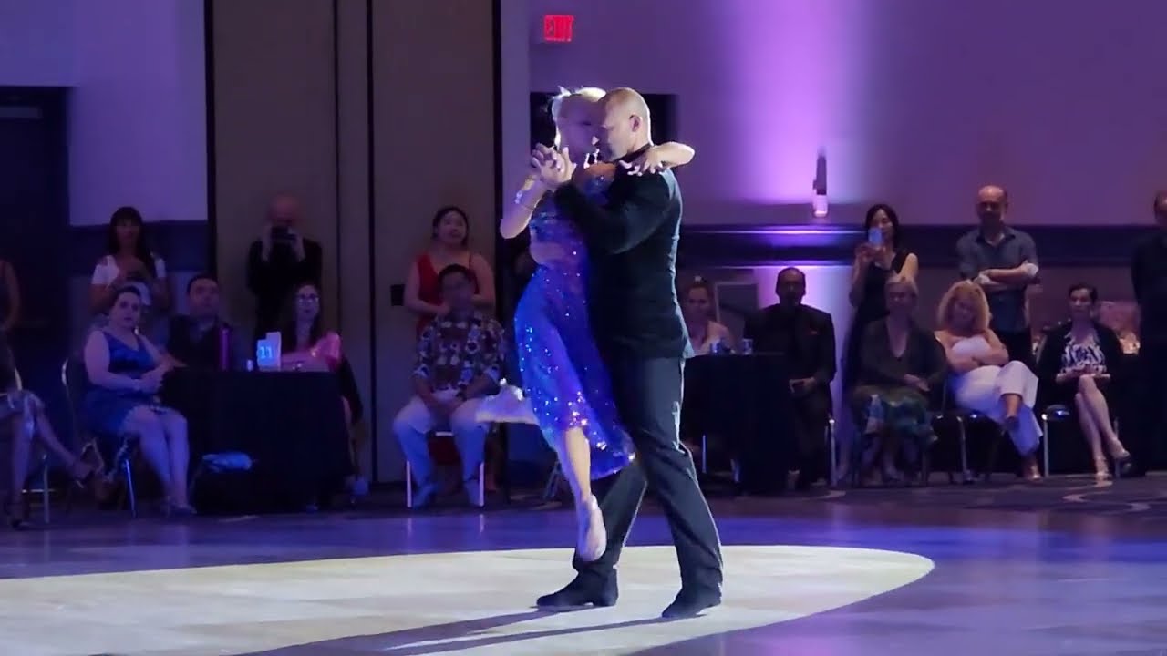 Video thumbnail for Eleonora Kalganova & Tarek Marroushi - Duerme, Mi Amor - Las Vegas Tango Festival 2023