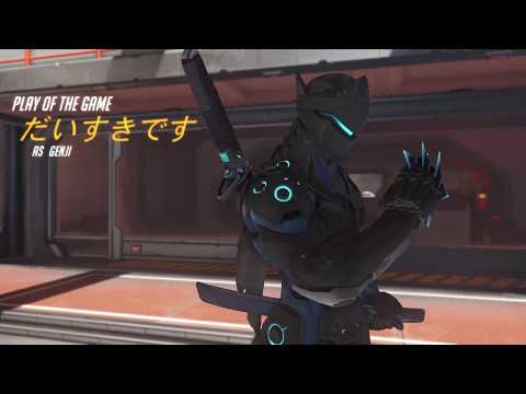badass genji gets stunned and takes out entire team