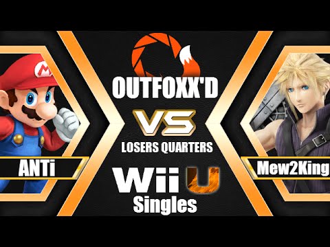OUTFOXX'D!  Loser's Quarters - ANTi (Mario, Zero Suit Samus) vs. Cog/MVG|Mew2King (Cloud)