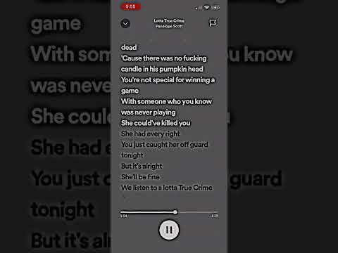 Lotta true crime - Penelope Scott #spedup