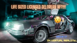 Life Sized DeLorean Licensed NFT! Releasing Soon!! Back To The Future Is Huge!! ECOMI is MONEY!