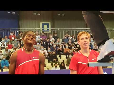 Tarbes - Petits As 2022 : Finale des garçons : Thijs Boogaard - Carel Aubriel Ngounoue