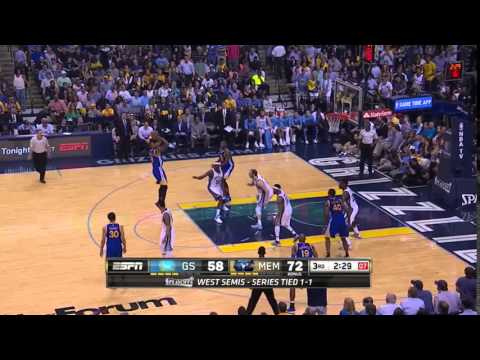 NBA, playoff 2015, Warriors vs. Grizzlies, Round 2, Game 3, Move 42, Andre Iguodala, 2 pointer