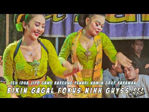 BIKIN GAGAL FOKUS!!! TEH IDHA JIPO JOGET BAREUNG PENARI - NAMIN GRUP KARAWANG Jaipong PRMMJ