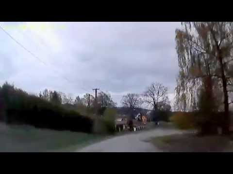 CZ: Výhledy. Hazlov (Steingrün, Haslau). Karlovarský kraj. Ortsdurchfahrt. April 2014